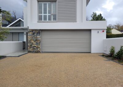 Sectional Garage Door Aluminium Stone Grey Smooth